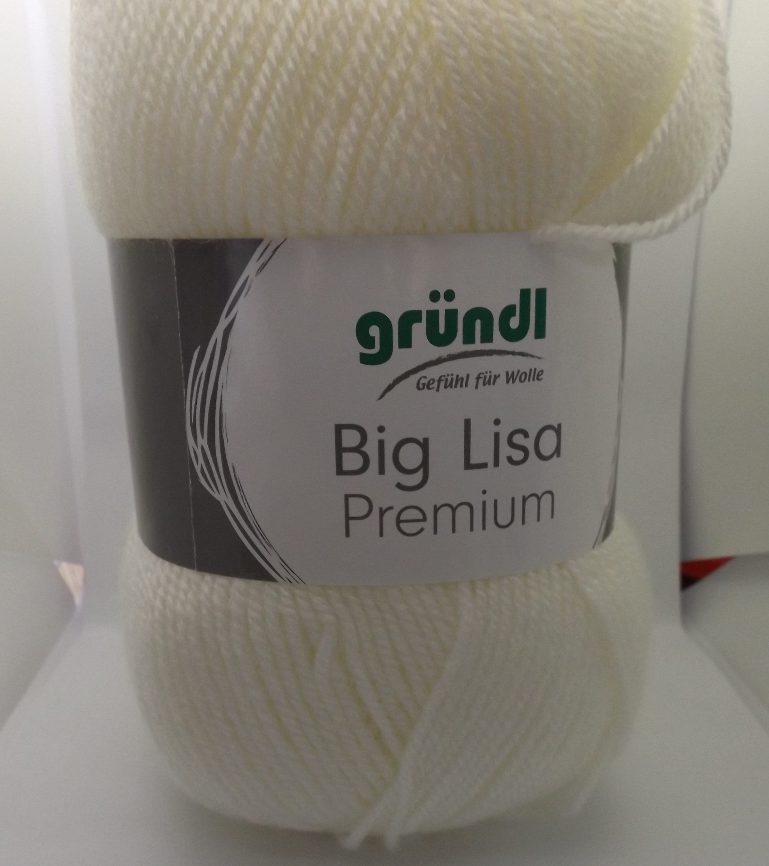Grundl Big Lisa Yarn colour 70 White to off White 3 Light 250