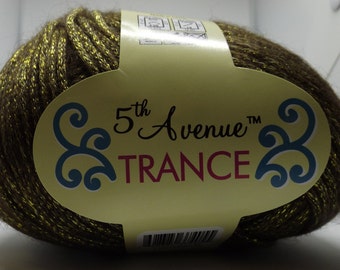 5th Avenue Trance Yarn ~ Wool Blend ~100 grams/3.5 oz ~ 218 Yards ~ Color #0008 Smokey Quartz ~ #4 Medium ~ (knitting, crochet) *