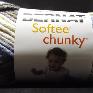 Bernat Softee Chunky Yarn Colour 29012 Natures Way 80 Grams 2.8 Ounces 77 Yards 6 Super Bulky Etsy