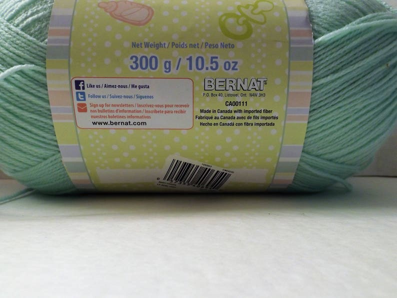 Bernat Baby Sport Yarn Jumbo Ball Baby Green 43230 300