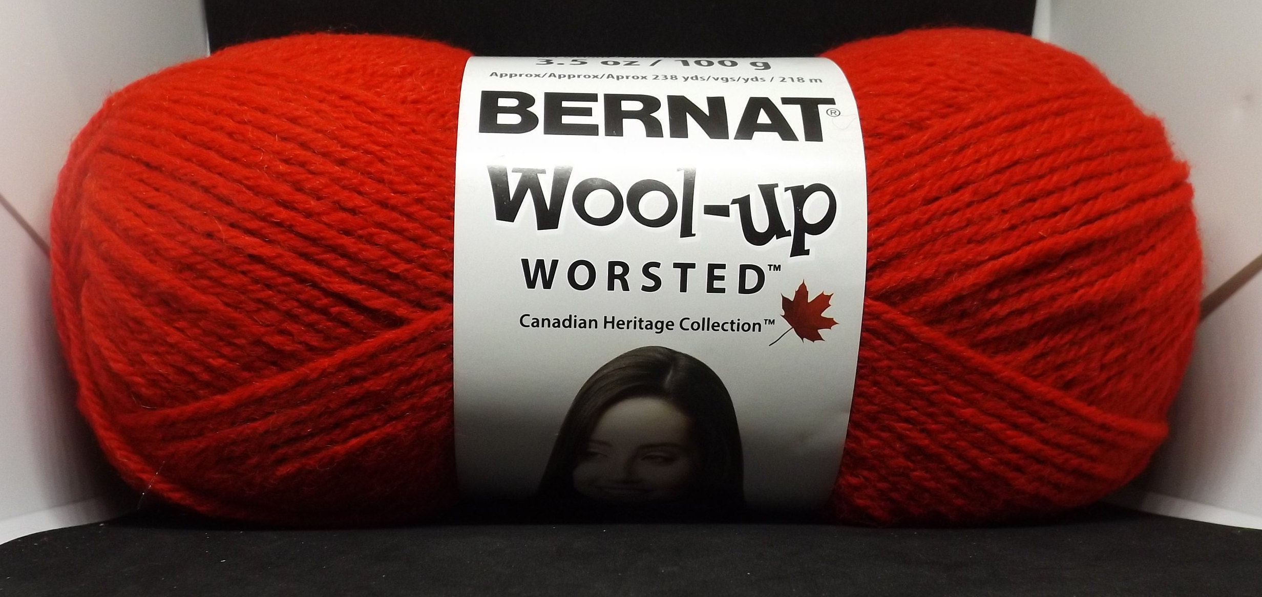 Bernat Wool up Worsted Wool Blend 75003 Red 100 Grams 238 Yards 4 Medium knitting Crochet Etsy Canada
