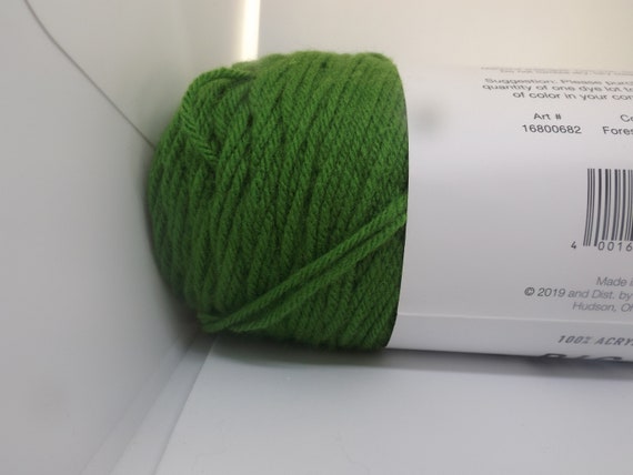 Big Twist Value Yarn in Olive Green - Knotty Little Corner