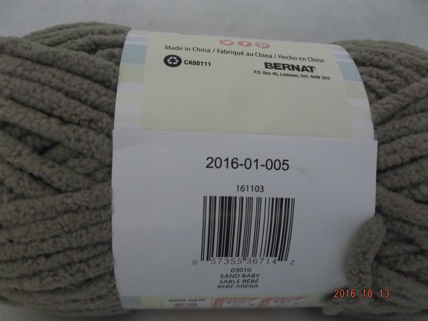 Bernat Baby Blanket Yarn Color Sand Baby á 100 Grams/3.5 Etsy