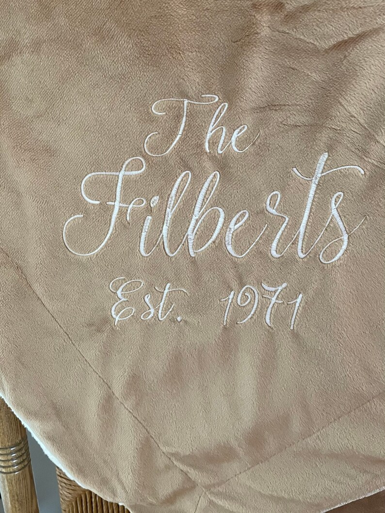 Wedding Gift Movie Watching blanket personalized Personalized Wedding Blanket Monogrammed Blanket Monogrammed gift Anniversary Blanket