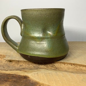 12 ounce mini potbelly mug with detailed handle