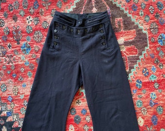 Wool Sailor Pants - Etsy