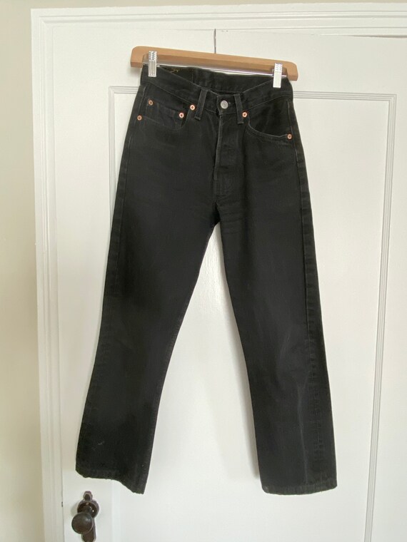 Vintage 501 Levi’s Black Jeans size 25