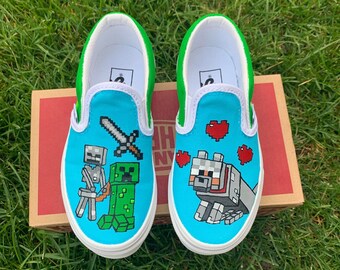 minecraft vans shoes