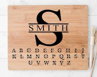 Monogram Vinyl Decal Custom Name Split Wedding Decoration Anniversary Gift Personalized Family Initial Sticker Permanent Adhesive Design