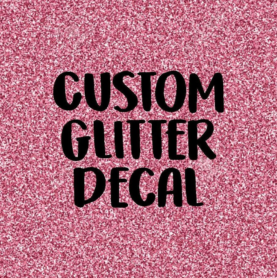 Printable Glitter Vinyl