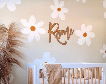 Name Sign for Nursery, Nursery Name Sign, Custom Name Sign, Wooden Name Sign, Name Sign, Personalized Name Sign, Wall Decor Name Sign