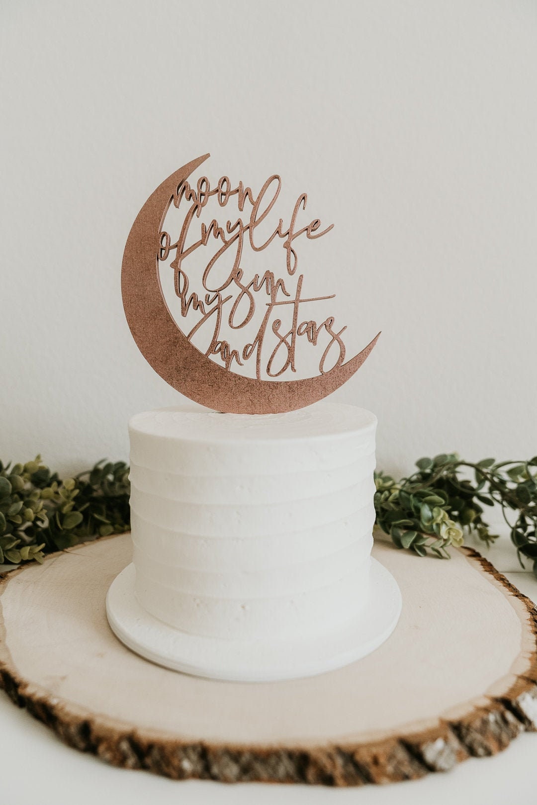 Moon Of My Life My Sun And Stars Cake Topper Wedding Cake Etsy