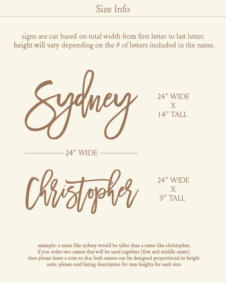 30 Wide Laser Cut Name Sign Crib Name Sign Nursery Etsy