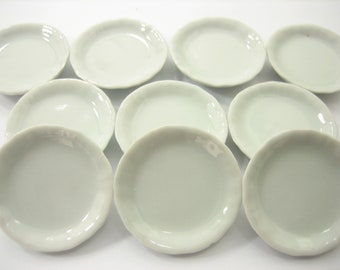 10x20 mm Brown Bowl Dollhouse Miniatures Ceramic Food Supply Deco