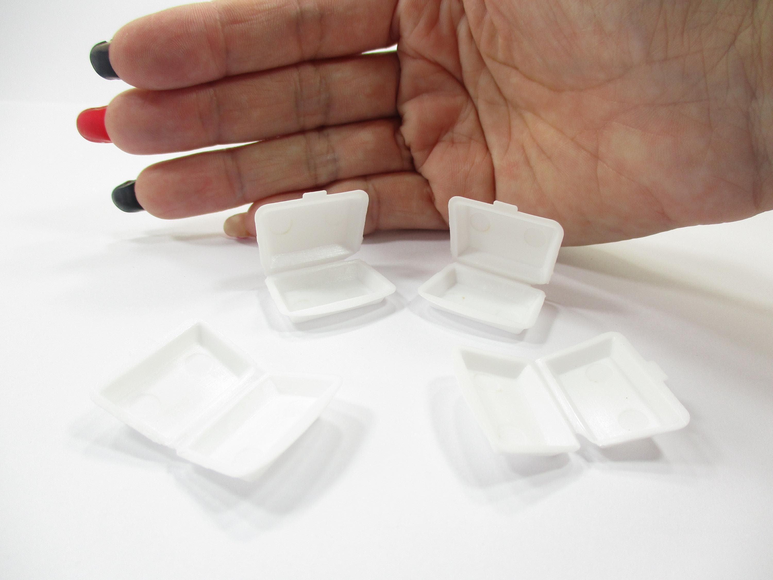Produktbild von 200 Stück Kompostierbare Muschelschalen – Food-Container 6x9x3 Zoll, Aus Zuckerrohr, Von Kitchsy