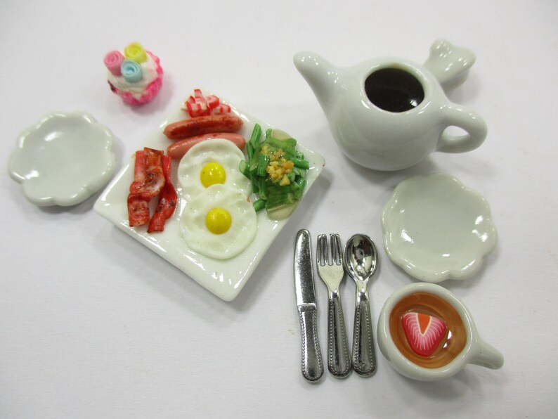 Dollhouse Food Accessories Miniature Supply Dollhouse Etsy