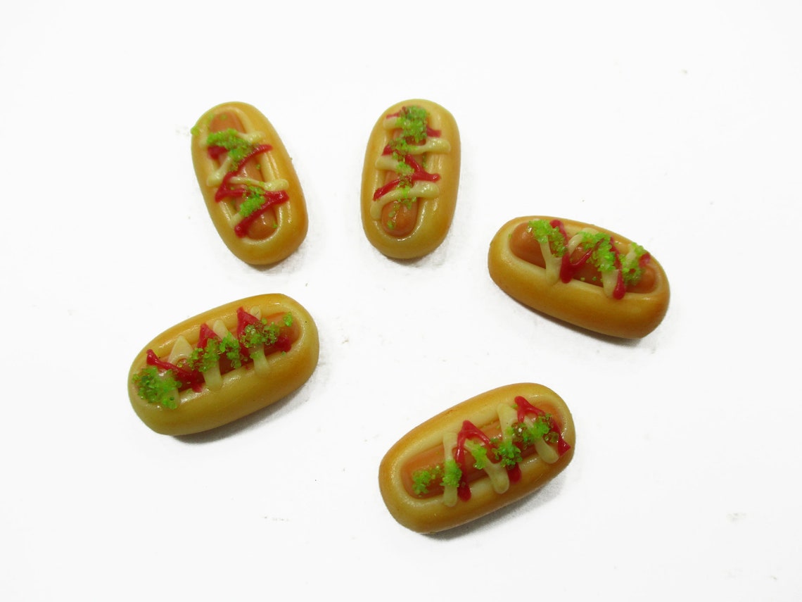 Dollhouse Miniature Food Accessories Lot 10 Loose Miniature Etsy