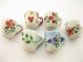 6 Mixed Hand Paint Ceramic Tea Coffee Mug Cup Dollhouse Miniature Supply 1:6 Compatible with Barbie 13230 product logo