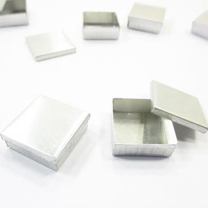Dollhouse Miniature Food 2 Boxes Cookie Candy Tins Square Dollhouse Miniature Accessories Dollhouse Accessory Miniature Supply Charms 11272