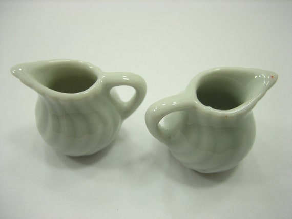 100 White Ceramic Kitchenware Dollhouse Miniatures Dish//Plate//Cup//Jug//Bowl