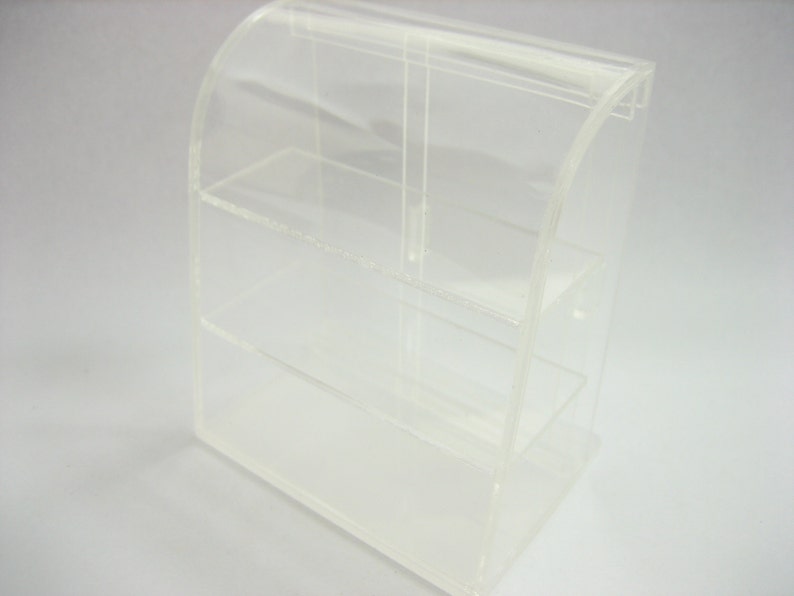 Small Empty Clear Acrylic Table Top Display Shop Dollhouse Etsy Australia