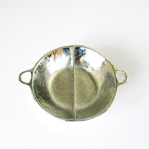 ドールハウスミニチュア食品アクセサリーサプライデザートシルバーポットキッチン用品10923