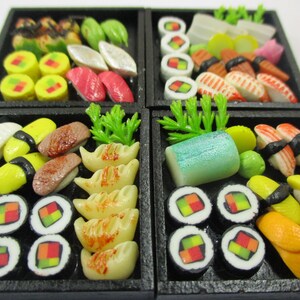 6PCS Sushi Maker Set Onigiri Mold Sushi Roller Machine Quick DIY