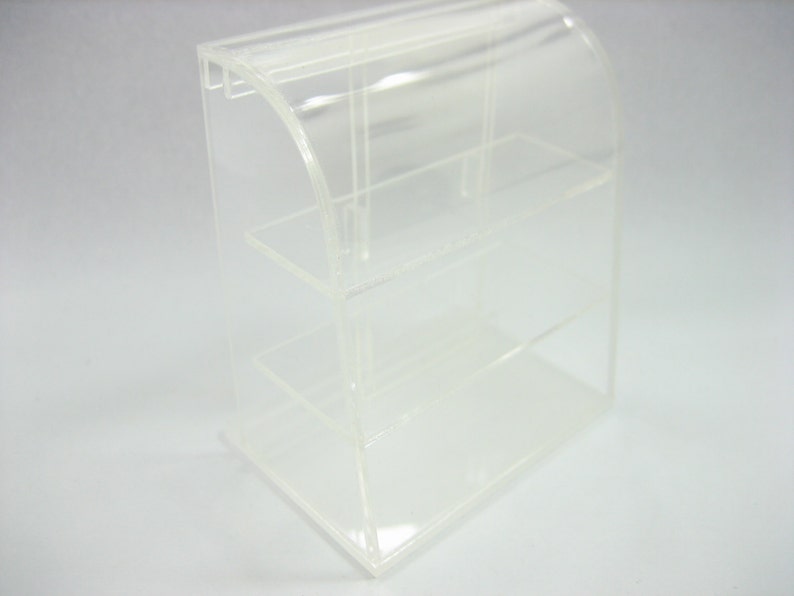 Small Empty Clear Acrylic Table Top Display Shop Dollhouse Etsy Australia