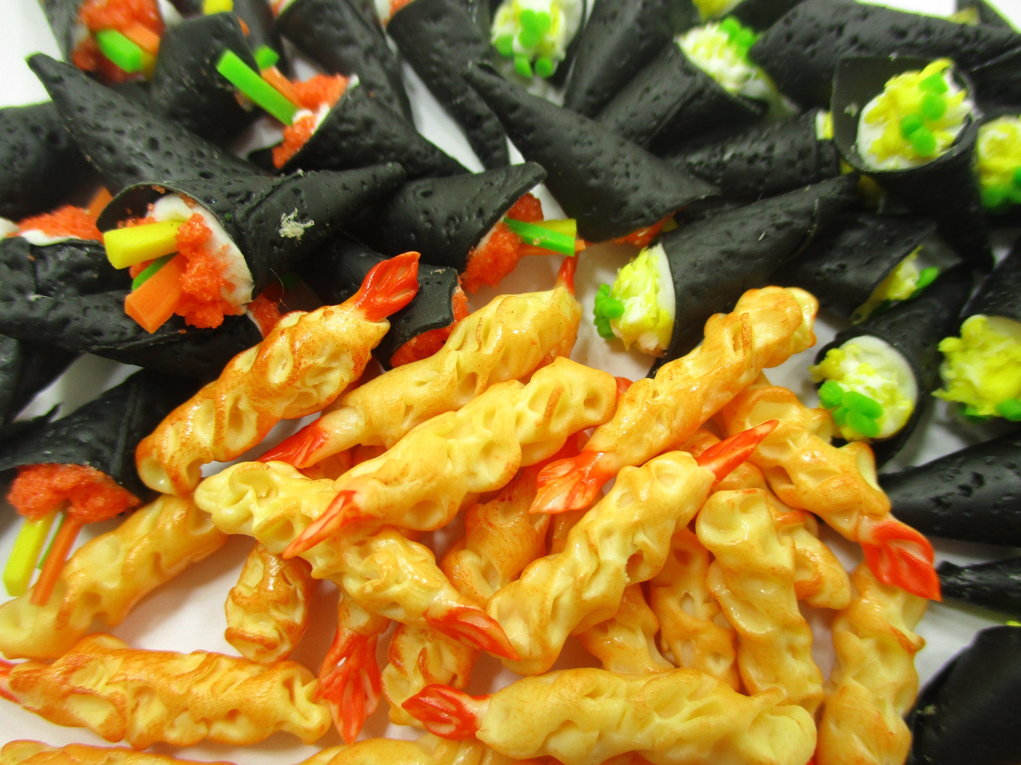 Dollhouse Food Supply Miniature Japanese Food Lot 50 Salmon Miniature