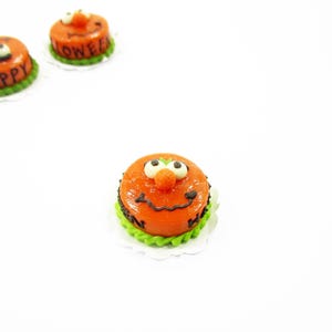 Pastel de Halloween en miniatura para casa de muñecas, 2 cm, Happy Fancy Night, artículos de temporada, 13993