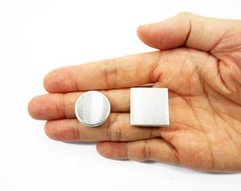 1:12 Miniature Candy Cookie Tin Boxes Round Square Set Dollhouse Kitchen Roombox Bakery