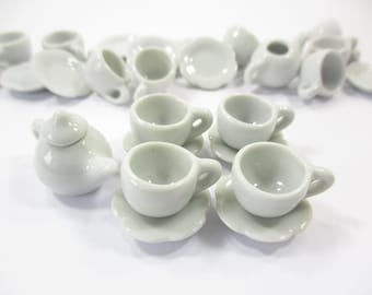 ドールハウスミニチュアキッチン食器セット ドールハウスティー ドールハウスミニチュアキッチン食器セット ドールハウスティー