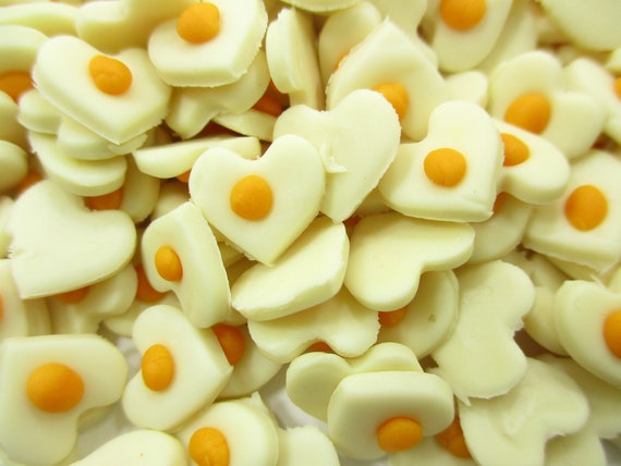 Details about   50 Fried Eggs Dollhouse Miniature Fast Food Supply Charms Accessories. 