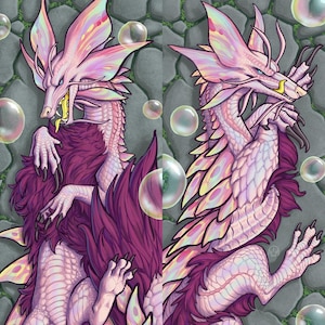 Mizutsune Dakimakura Monster Hunter Soap Dragon Body Pillow Case