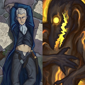 Taie d'oreiller dakimakura démoniste et démoniste pistolet