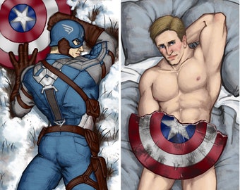 marvel body pillow