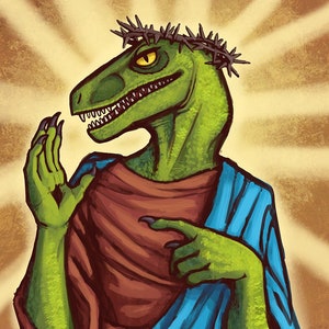 Velociraptor body pillow cheap