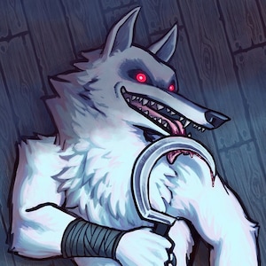 Death Dakimakura Puss in Boots The Last Wish White Wolf Body Pillow