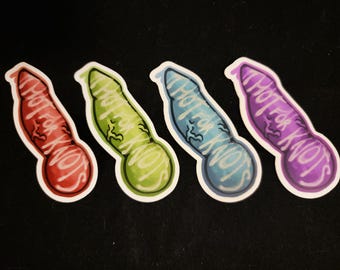 Thot for Knots 3" Sticker (Mature)