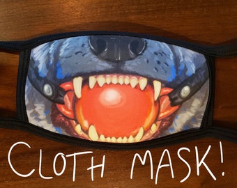 Gagged Wolf Dust Mask