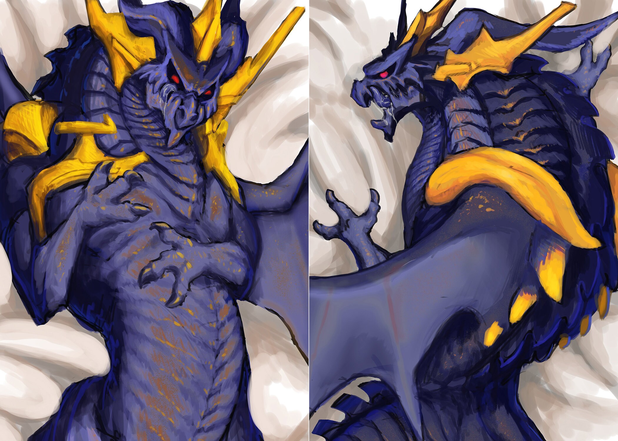 Bahamut Ffxiv Double Sided Dakimakura Final Fantasy 14 Monster Etsy Bahamut Ffxiv Double Sided Dakimakura Final Fantasy 14 Monster Etsy
