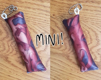 Red Dragon MINI Keychain Dakimakura Pillow D&D Fantasy Double-sided NSFW