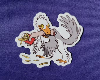 Seagull Raptor Sticker