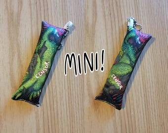 Bird Dragon MINI Dakimakura Tropical Fantasy Creature Body Pillow Keychain