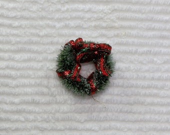 Miniature Green Christmas Wreath