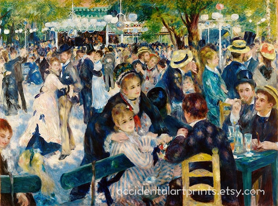 Pont-Neuf by Pierre-Auguste Renoir Giclee Fine Art Print Repro on Canvas