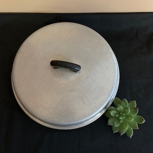 Cast Aluminum Lid, Vintage Cookware Replacement Cover for Ware Ever Dutch Oven or Large Skill, Retro Cookware