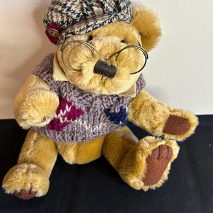 Vintage Pickford Brass Button Bear: Sherwood Collectible Teddy Bear