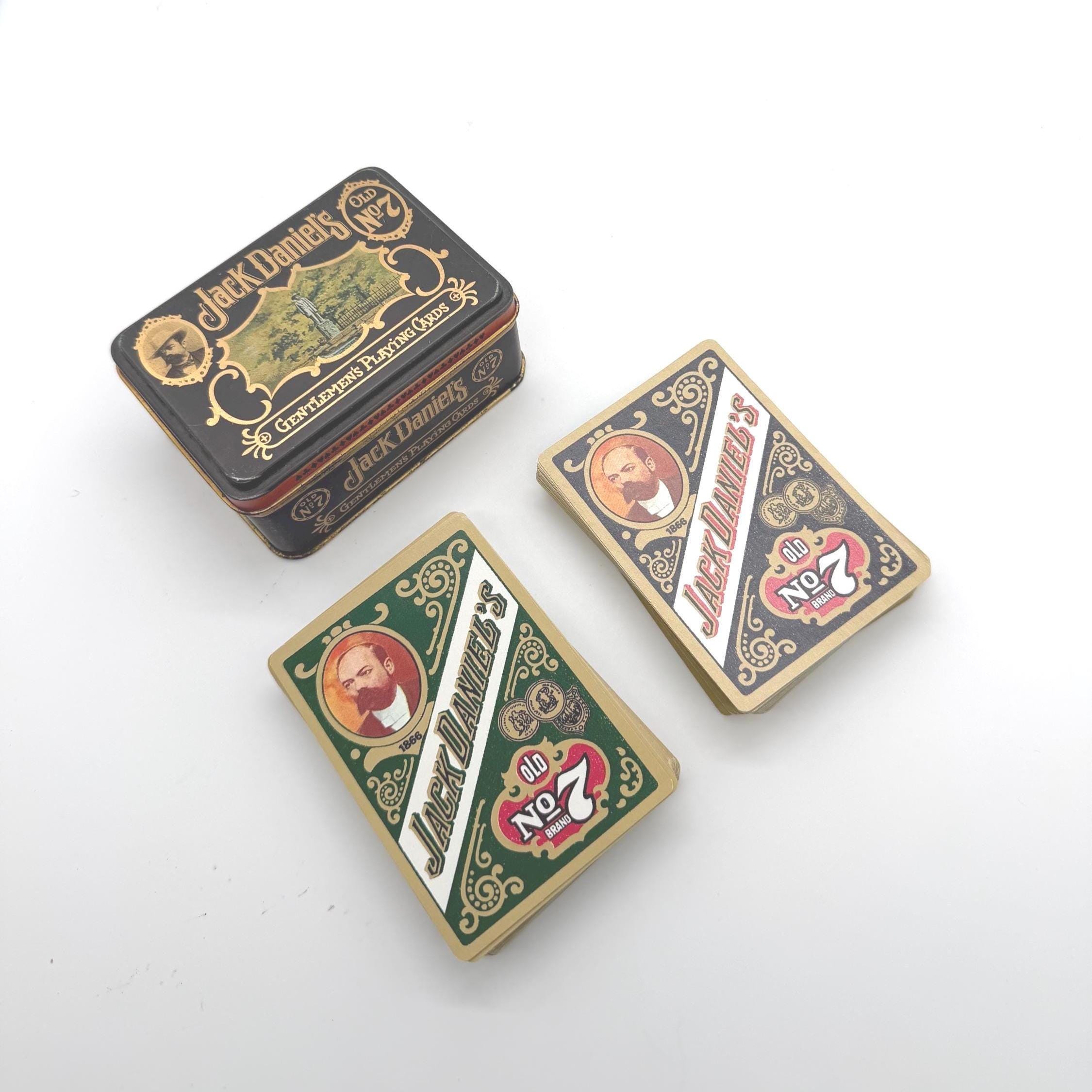PlayingCardsトランプ Gentlemen's Daniel Jack Jack (Tin) Cards Playing Gentlemen's Daniel's アンティーク雑貨