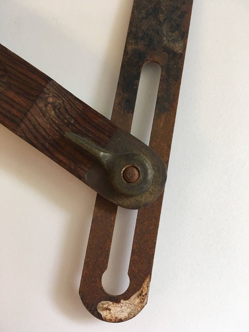 Vintage Woodworking Tool Angle Finder Tool Carpenter Tool Etsy